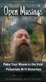 Make Your Waves in the Void · Potentials W/O Distortion