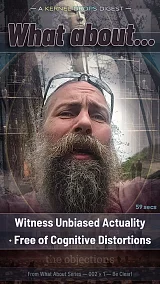 Witness Unbiased Actuality · Free of Cognitive Distortions