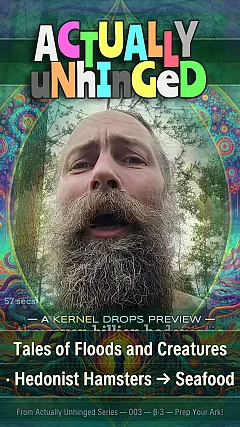 Tales of Floods and Creatures · Hedonist Hamsters → Seafood