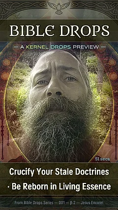 Crucify Your Stale Doctrines · Be Reborn in Living Essence
