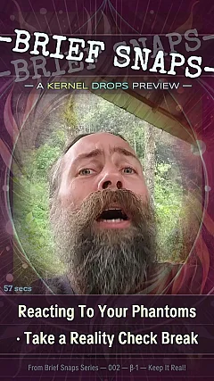 Reacting To Your Phantoms · Take a Reality Check Break