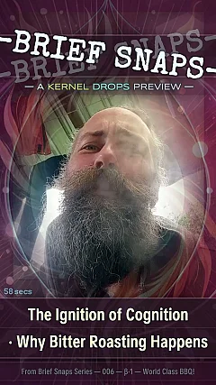 The Ignition of Cognition · Why Bitter Roasting Happens