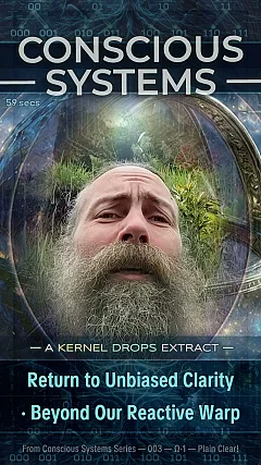 Return to Unbiased Clarity · Beyond Our Reactive Warp