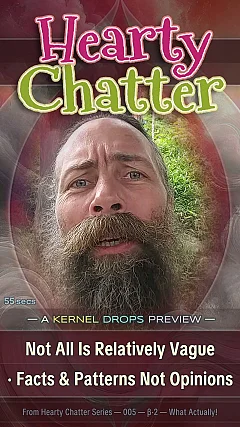 Not All Is Relatively Vague · Facts & Patterns Not Opinions