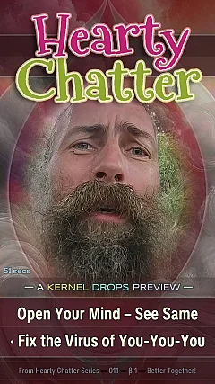 Open Your Mind – See Same · Fix the Virus of You-You-You