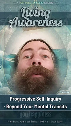 Progressive Self-Inquiry · Beyond Your Mental Transits