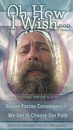 Nature Forces Convergence! · We Get to Choose Our Path