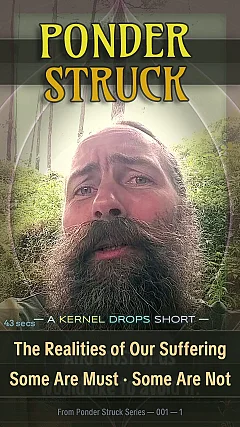 The Realities of Our Suffering Some Are Must · Some Are Not