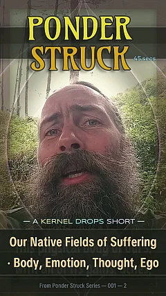 Our Native Fields of Suffering · Body, Emotion, Thought, Ego