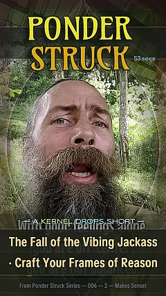 The Fall of the Vibing Jackass · Craft Your Frames of Reason
