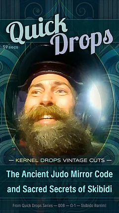 The Ancient Judo Mirror Code and Sacred Secrets of Skibidi