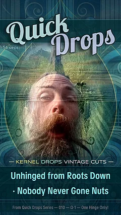 Unhinged from Roots Down · Nobody Never Gone Nuts