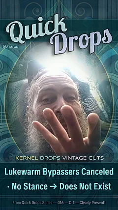 Lukewarm Bypassers Canceled · No Stance → Does Not Exist