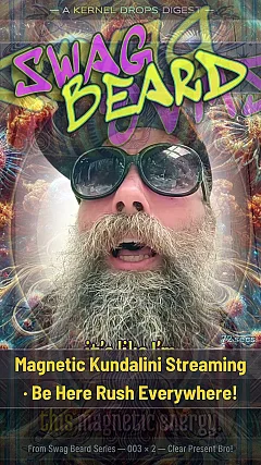Magnetic Kundalini Streaming · Be Here Rush Everywhere!