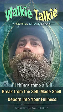 Break from the Self-Made Shell · Reborn into Your Fullness!