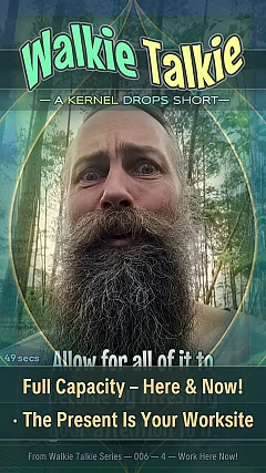 Full Capacity – Here & Now! · The Present Is Your Worksite