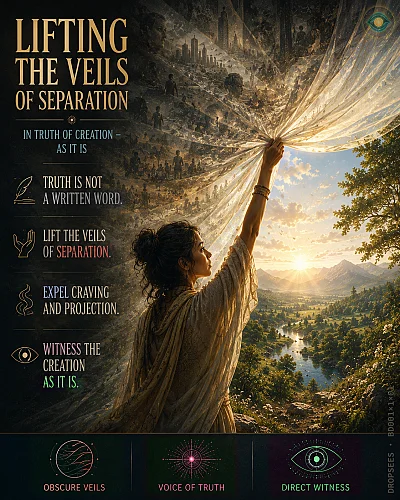 Lifting the Veils of Separation · In Truth of Creation – As It Is