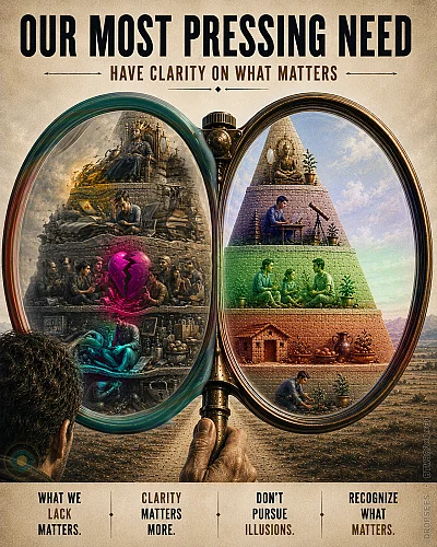 Our Most Pressing Need · Have Clarity on What Matters