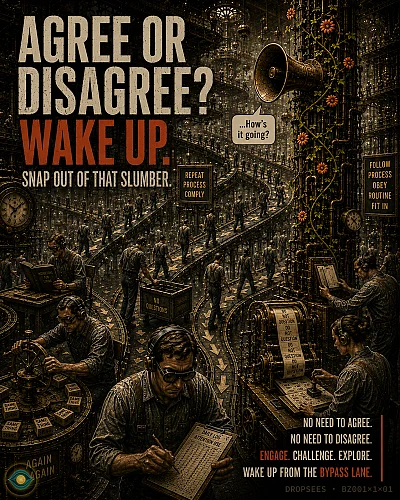 Agree or Disagree – Wake Up! · Snap Out of That Slumber