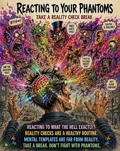 Reacting To Your Phantoms · Take a Reality Check Break
