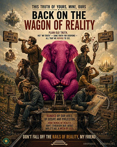 This Truth of Yours, Mine, Ours · Back on the Wagon of Reality