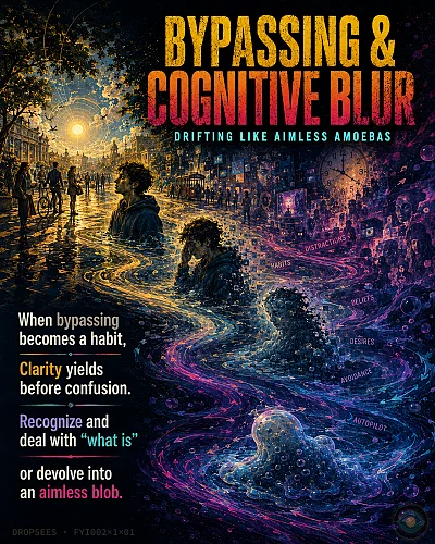 Bypassing & Cognitive Blur · Drifting Like Aimless Amoebas