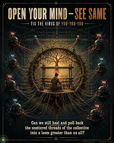 Open Your Mind – See Same · Fix the Virus of You-You-You