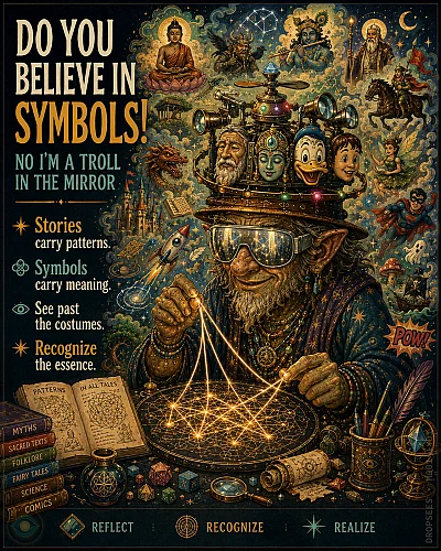 Do You Believe In Symbols! · No I'm a Troll in the Mirror