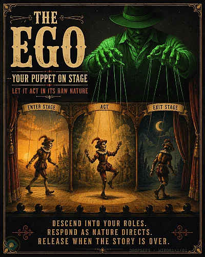 The Ego · Your Puppet on Stage · Let It Act in its Raw Nature